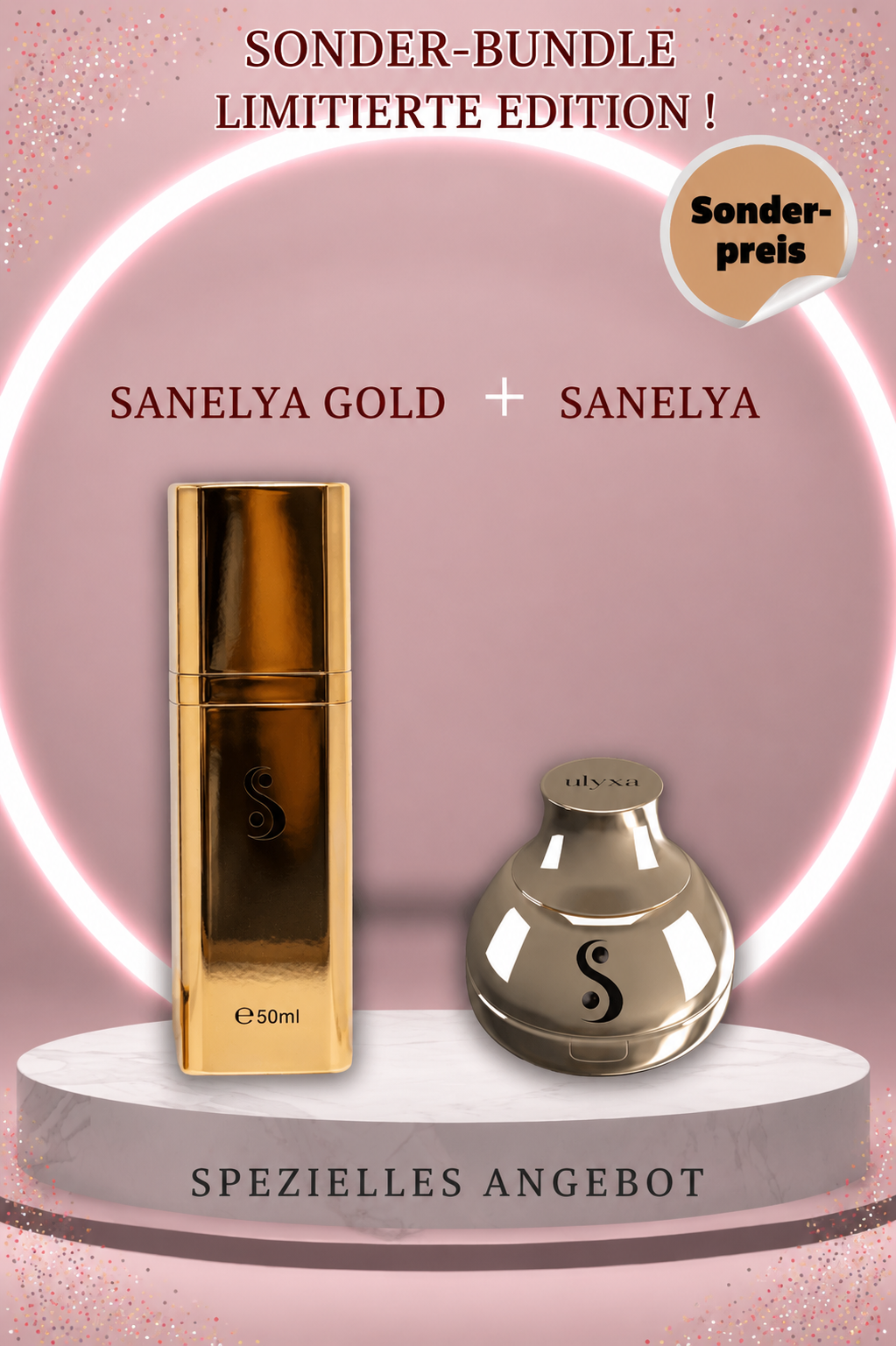 Sanelya® Gold | Maxi-Größe | Ultra-deckende CC-Creme |