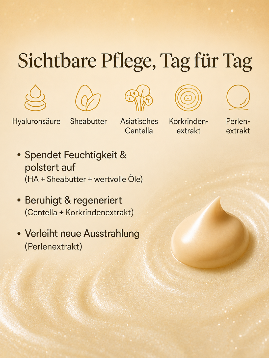 Sanelya® Gold | Maxi-Größe | Ultra-deckende CC-Creme |
