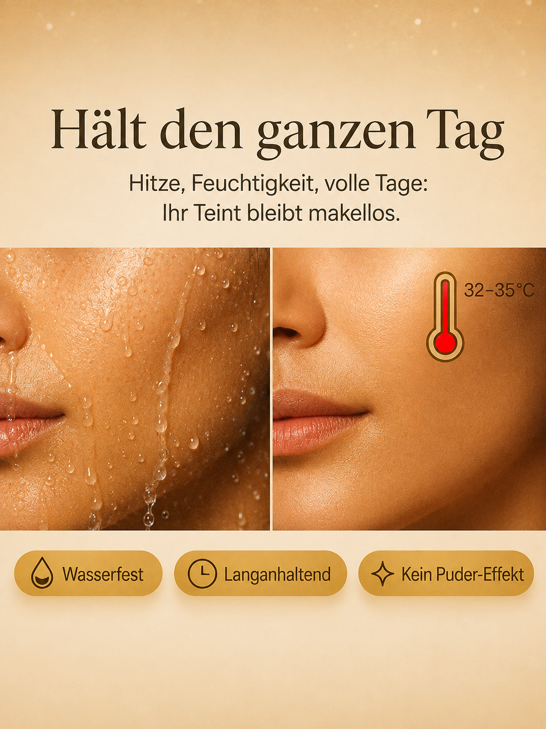 Sanelya® Gold | Maxi-Größe | Ultra-deckende CC-Creme |