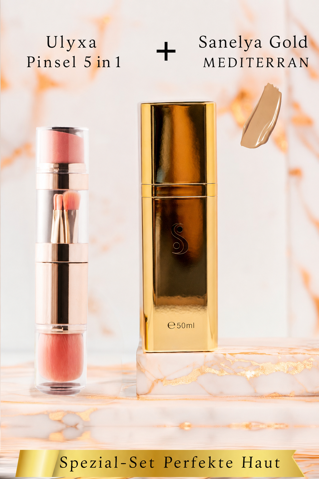Pack Spécial Skin perfect | Sanelya Gold + UlyxaBrush | - ULYXA