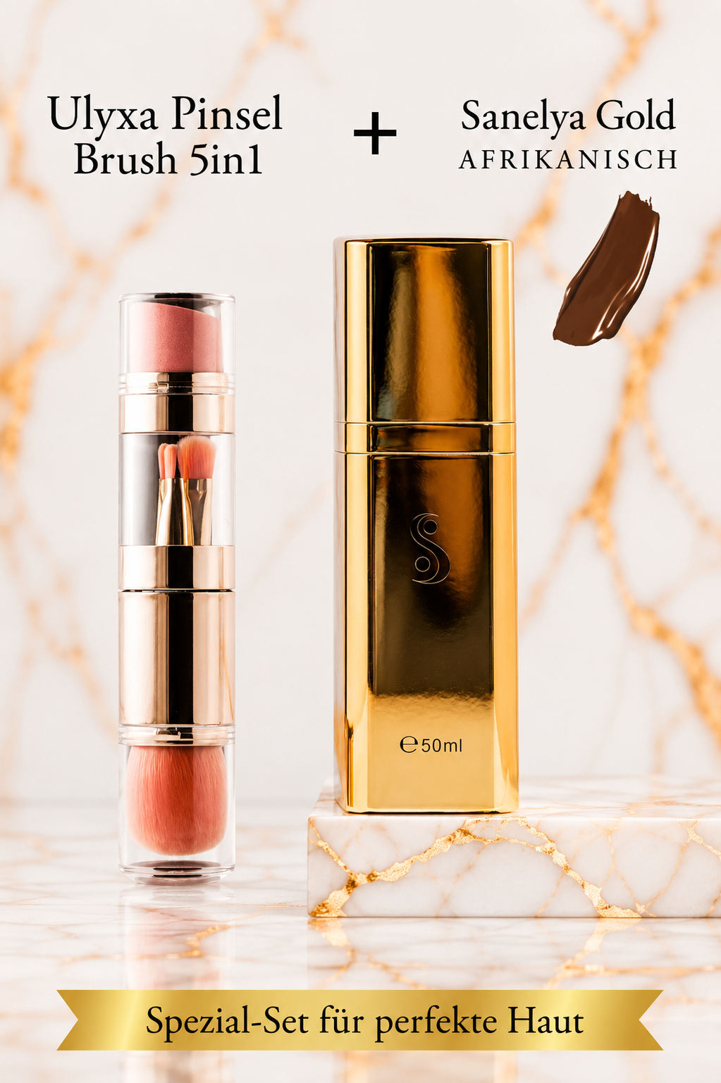 Pack Spécial Skin perfect | Sanelya Gold + UlyxaBrush | - ULYXA