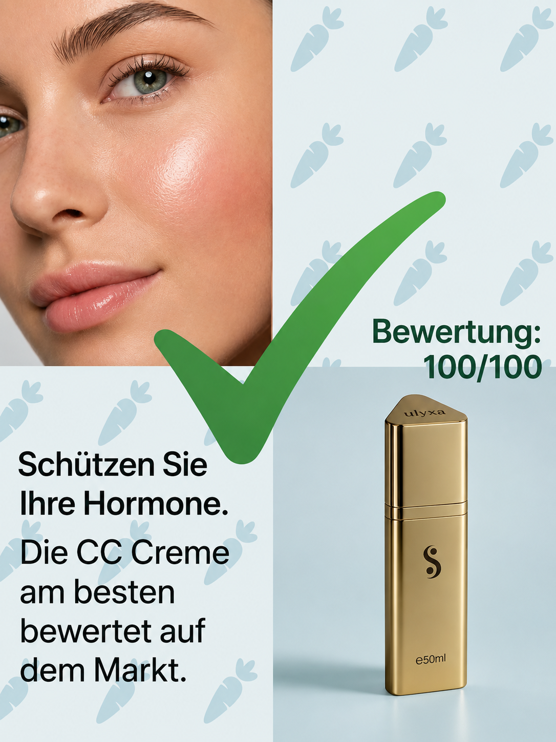 Sanelya® Gold | Maxi-Größe | Ultra-deckende CC-Creme |