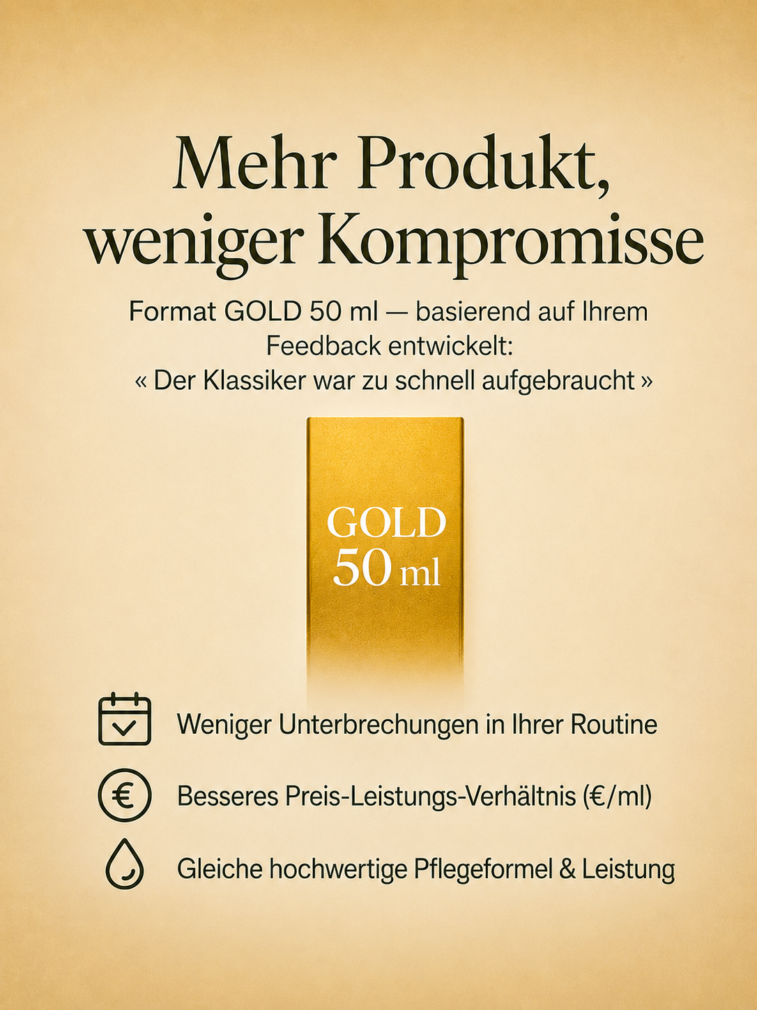 Sanelya® Gold | Maxi-Größe | Ultra-deckende CC-Creme |