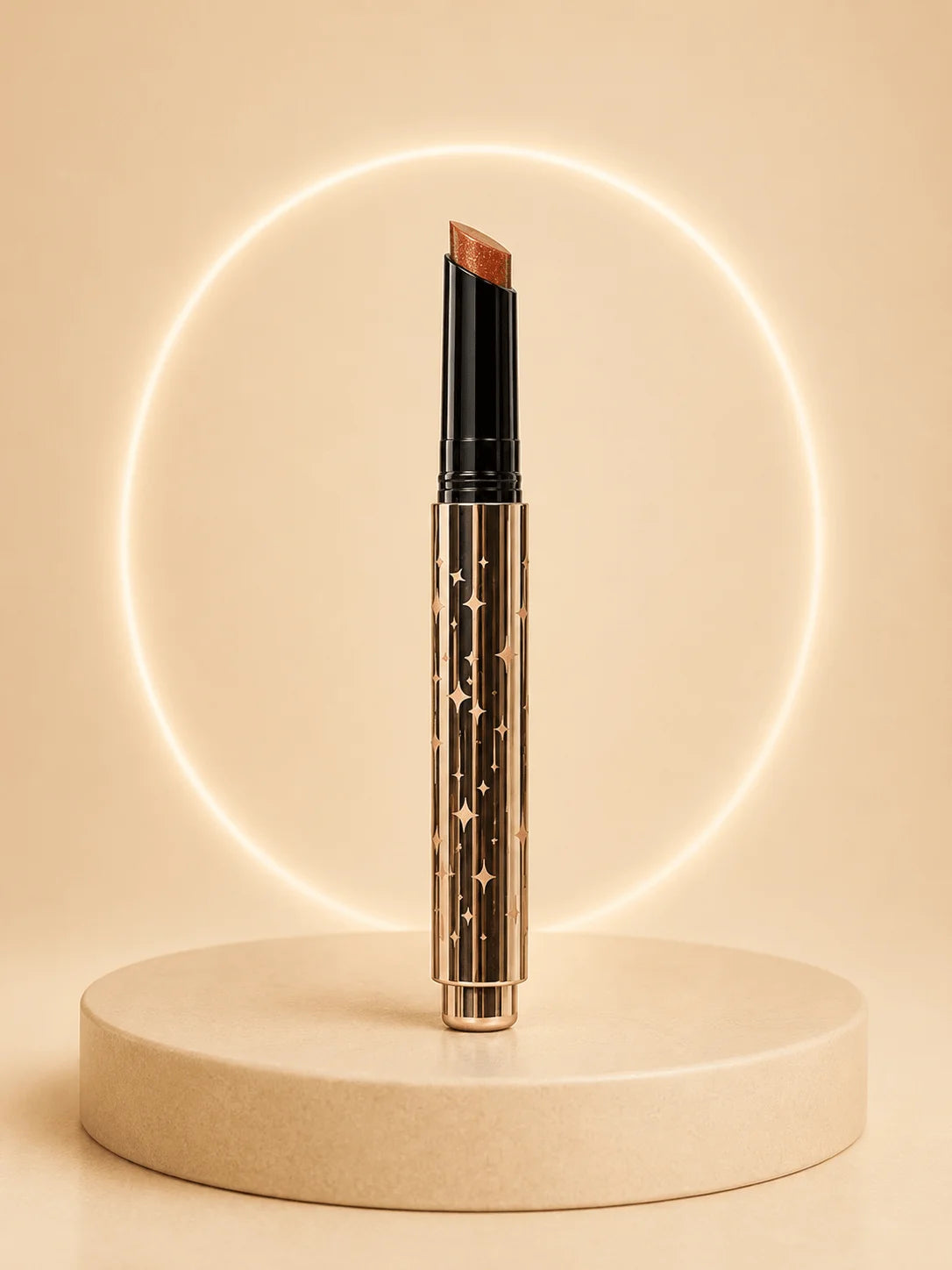 Glänzender Lippenstift